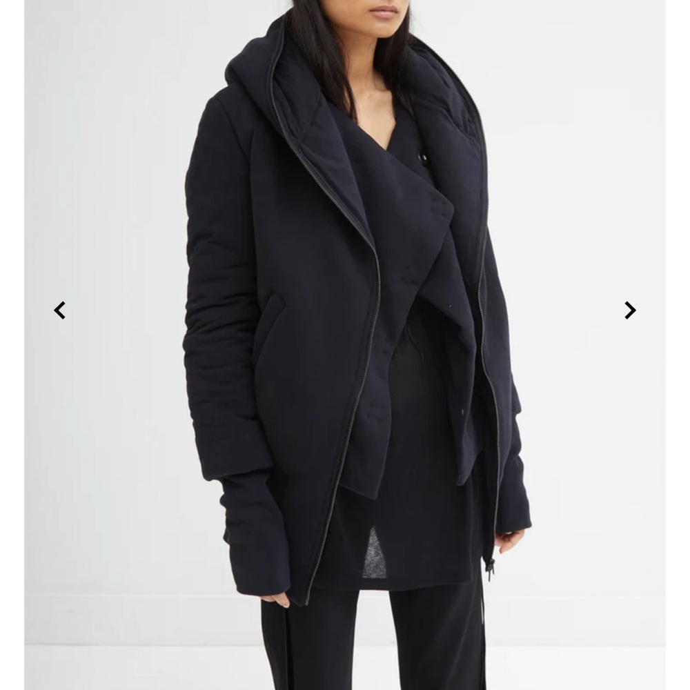 Ann Demeulemeester Hooded Bomber Jacket